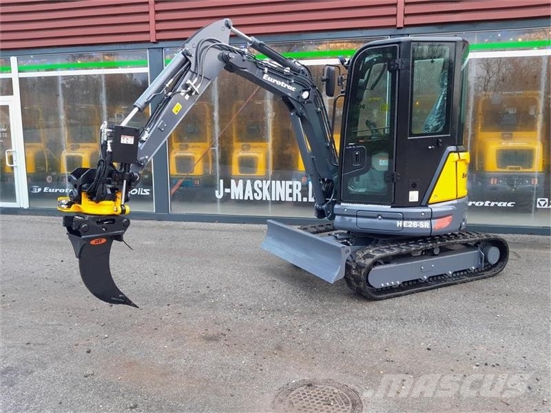 Eurotrac HE26-ER FABRIKSNY KAMPAGNE PRIS Miniexcavadoras