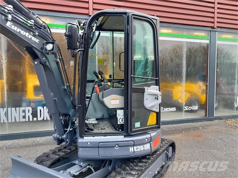 Eurotrac HE26-ER FABRIKSNY KAMPAGNE PRIS Miniexcavadoras