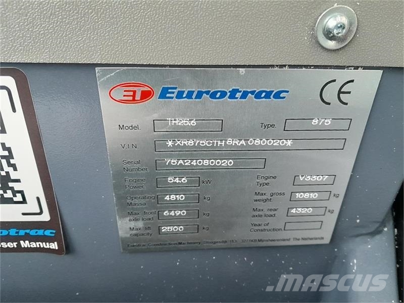 - - - EUROTRAC TH25.6 FABRIKS NY Telescopic handlers