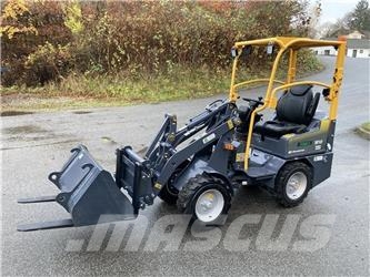 Eurotrac W10 STAGE 5 m. skovl og pallgafler Minilæsser - knækstyret