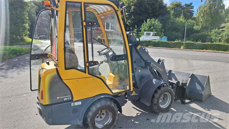 Eurotrac W11 med kabine Minilæsser - knækstyret