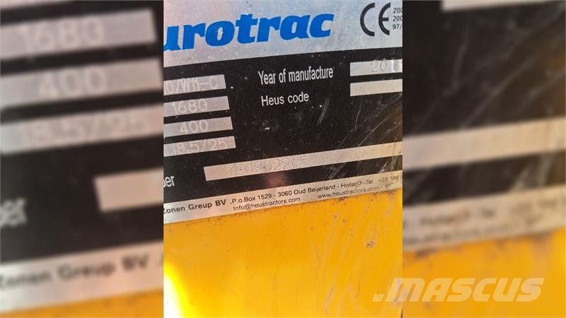 Eurotrac W11 med kabine Minilæsser - knækstyret
