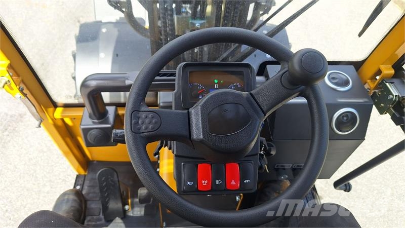 Eurotrac W12S W12S med førerhus, skovl og gafler لوادر صغيرة