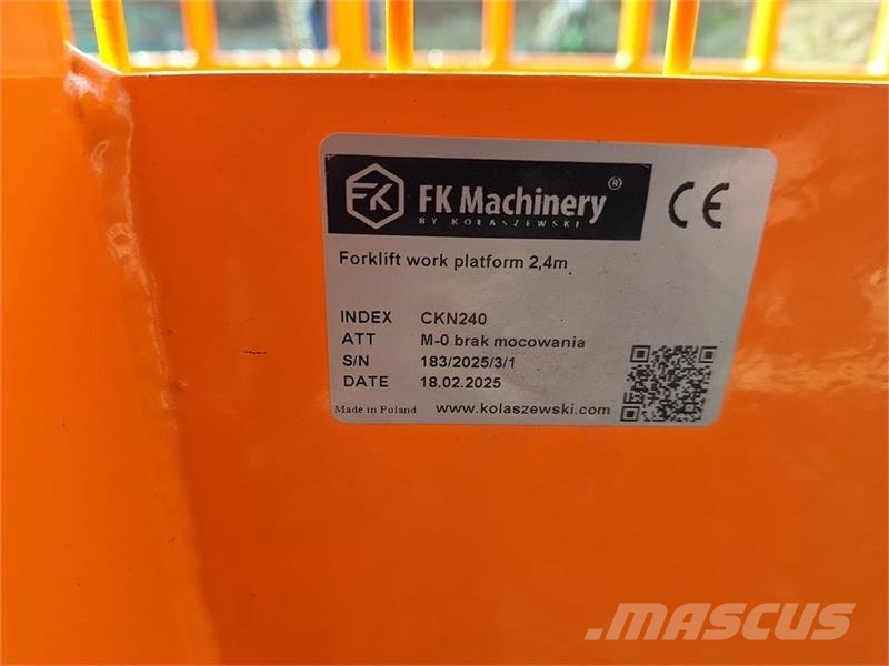 FK Machinery Person/matriel kurv Ďalšie komponenty