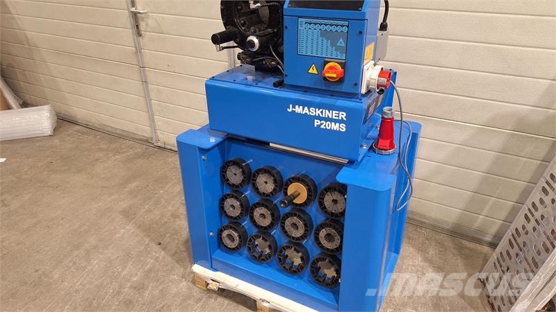 J-Maskiner Hydraulik presser Apūdeņošanas sistēmas