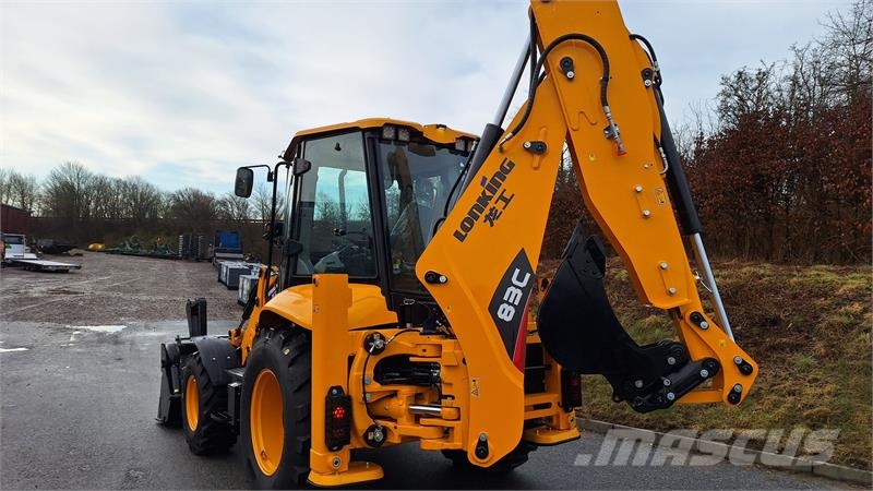 Lonking 83C Fabriks ny لوادر ذات جرافات عكسية