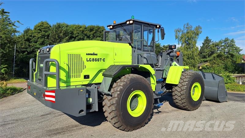 Lonking LG866HE 100% ELEKTRISK Gumikerekes homlokrakodók