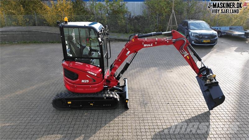Mole M25 Mini pelle < 7t