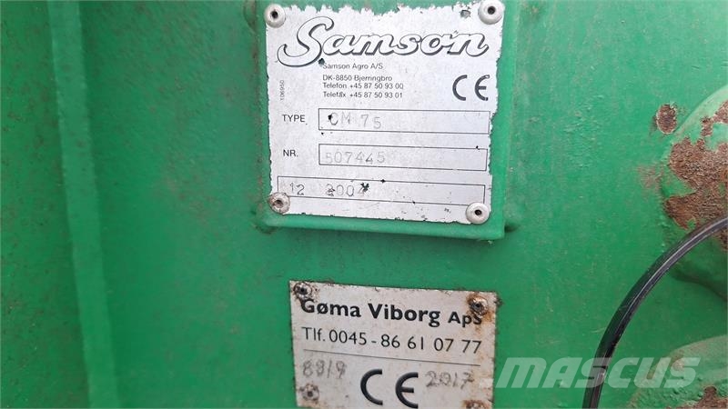 Samson CM 7,5/Disc Tonne à lisier