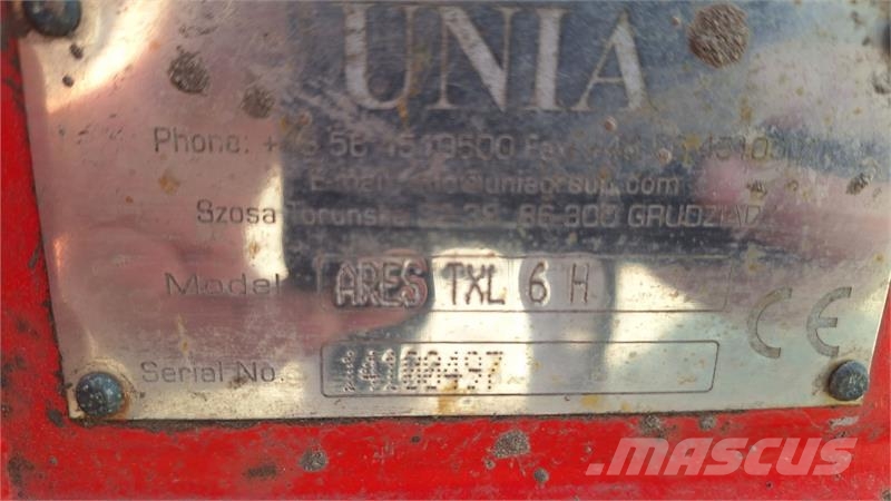 Unia Ares XL 600 Crover crop