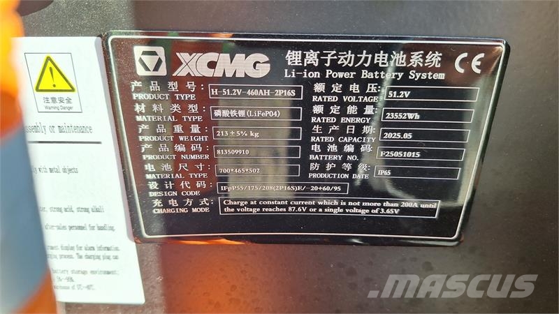 XCMG XE27CR-EV ELEKTRISK Minigraafmachines < 7t
