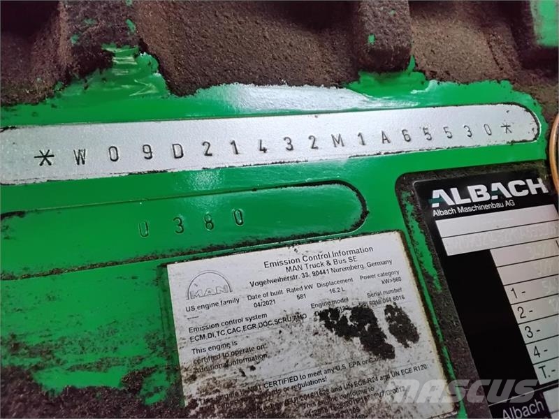 Albach DIAMANT 2000 GEN 7 Drobilice za drvo / čiperi
