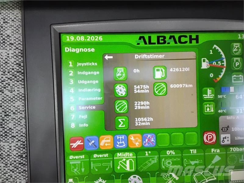 Albach DIAMANT 2000 GEN 7 Drobilice za drvo / čiperi