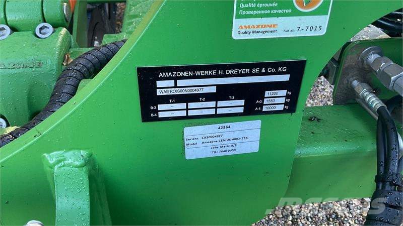 Amazone Cenius 6003 - 2TX كاسحات