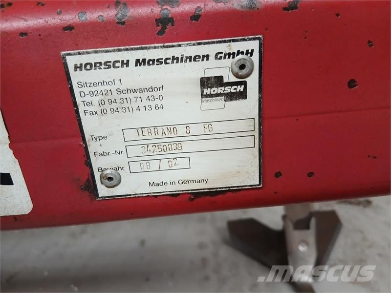 Horsch TERRANO FG 8 كاسحات