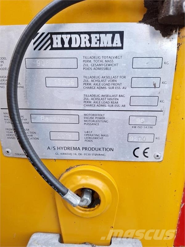 Hydrema 906F Retrocargadoras