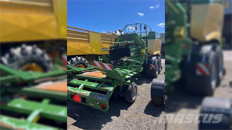 Krone BIG PACK 1290 HDP II Med Krone Balecollect 1230 Kanttipaalaimet
