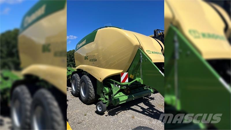 Krone BIG PACK 1290 HDP II Med Krone Balecollect 1230 Kanttipaalaimet