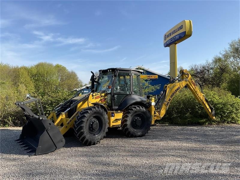 New Holland B115D لوادر ذات جرافات عكسية
