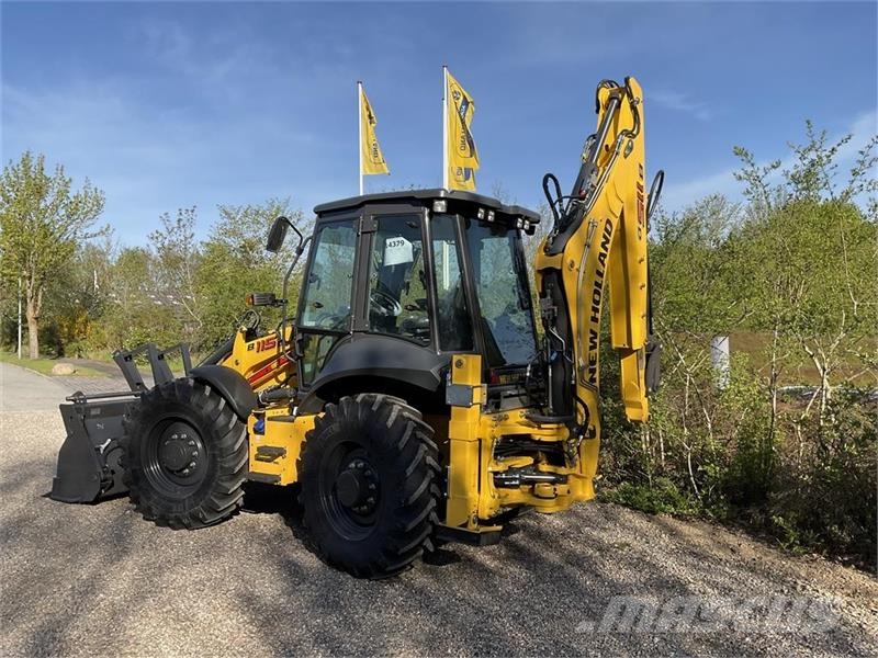 New Holland B115D لوادر ذات جرافات عكسية