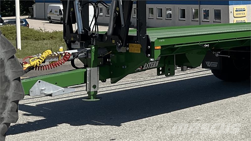Western Kærretræk WF 7,6 RP med bale-lock- system Bálaszállító pótkocsi