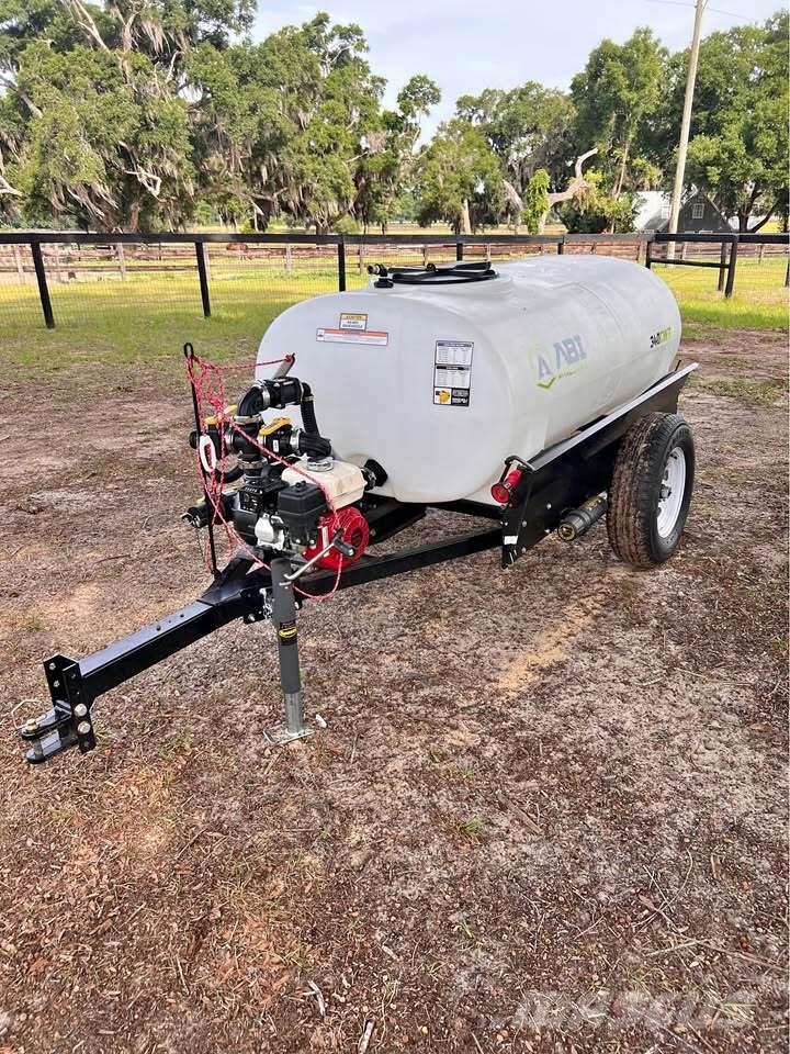 ABI Attachments 340 gallon water trailer الرشاشات