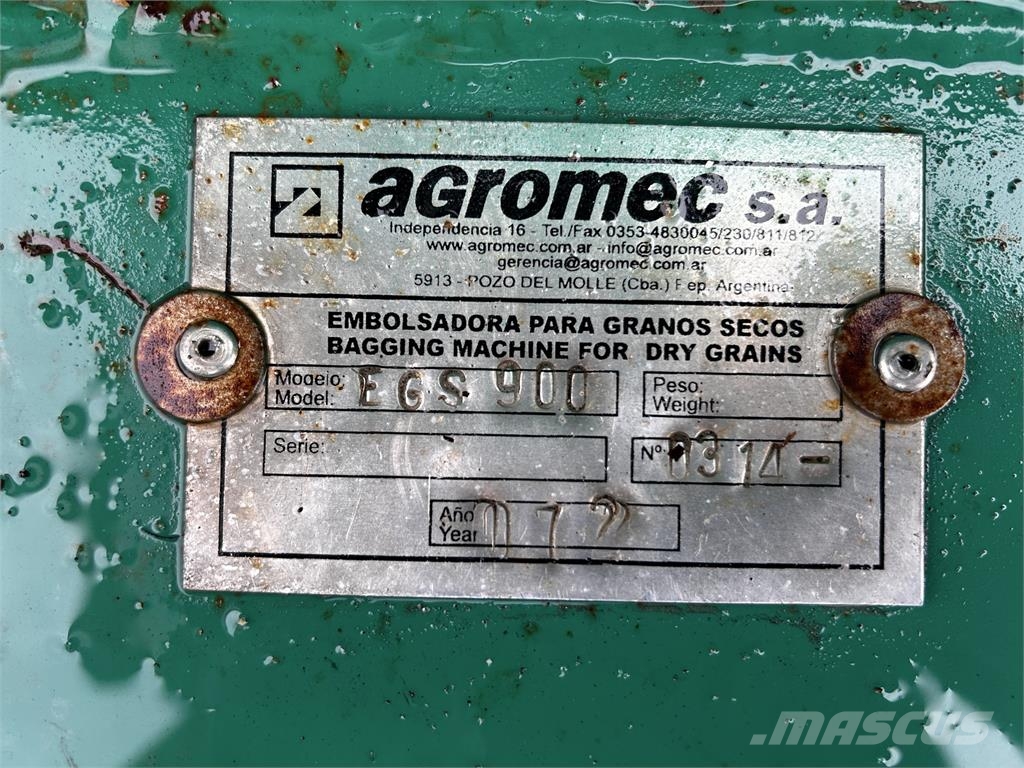 Agromec EGS900 Graanschoningsmachines