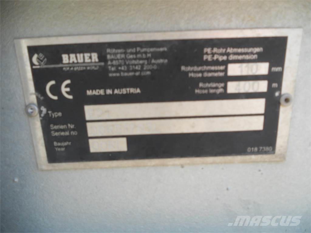 Bauer E21 Άλλα γεωργικά μηχανήματα