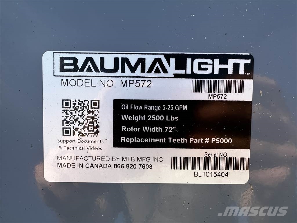 Baumalight MP572 Other tractor accessories