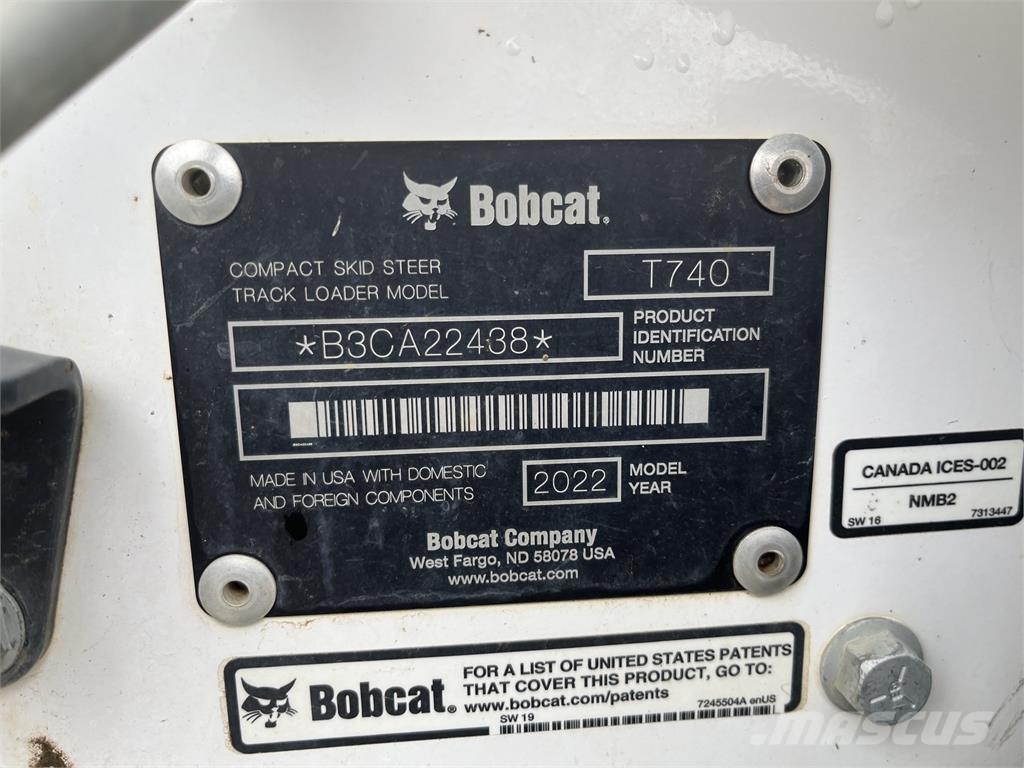 Bobcat T740 Μίνι φορτωτές