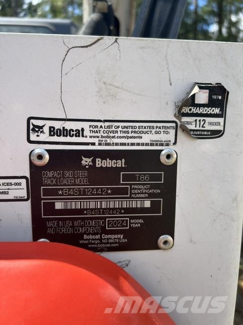 Bobcat T86 لوادر انزلاقية التوجيه