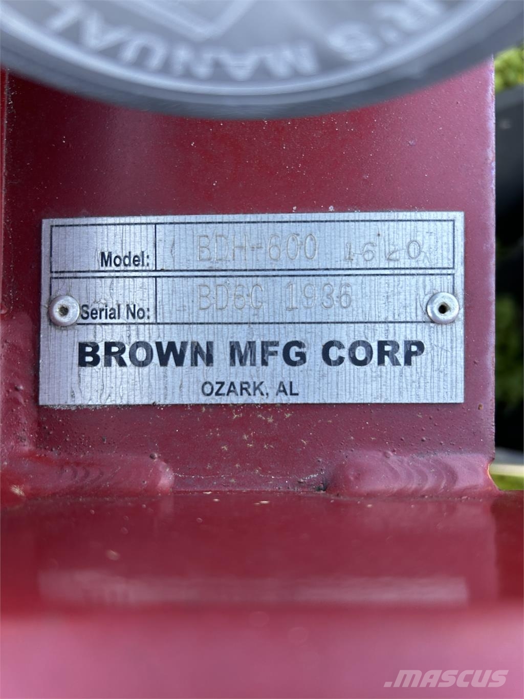 Brown BDH-600-1620 Δισκοσβάρνες