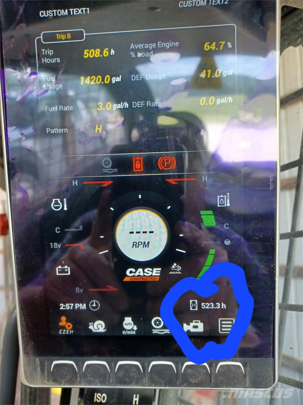 CASE TV450B Мини товарачи