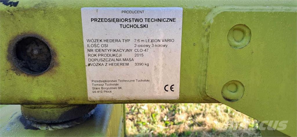 CLAAS Lexion 670 Θεριζοαλωνιστικές μηχανές