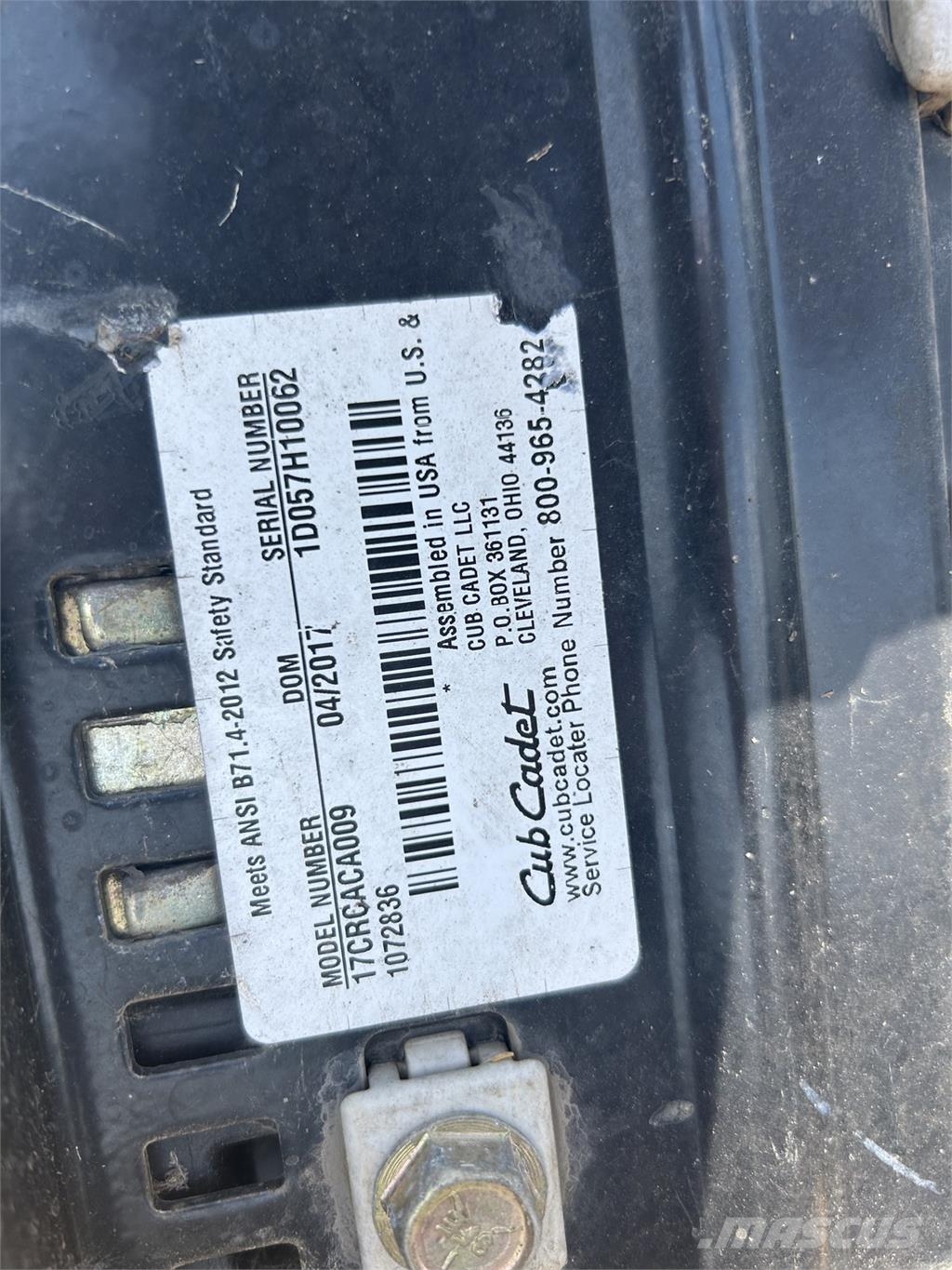 Cub Cadet RZT 54 Segadoras profesionales