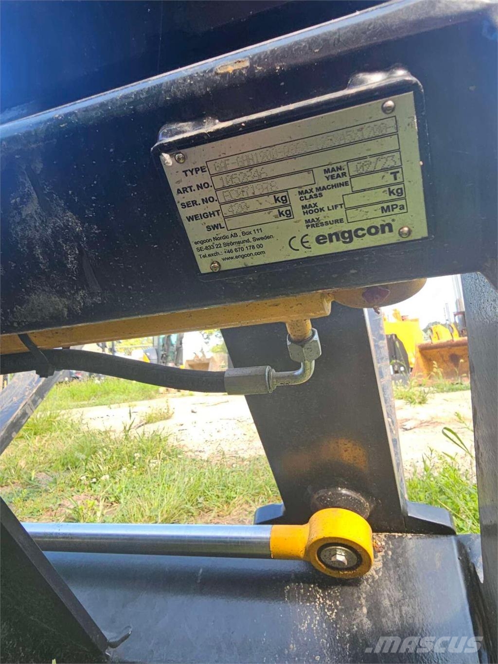 Engcon GHH1200-135 Други компоненти