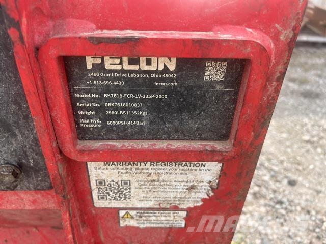 Fecon BK7618 Taladoras apiladoras