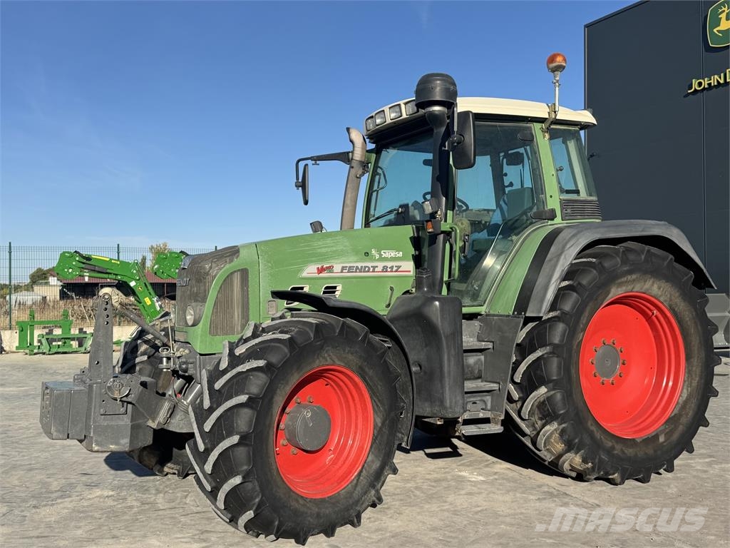 Fendt 817 الجرارات