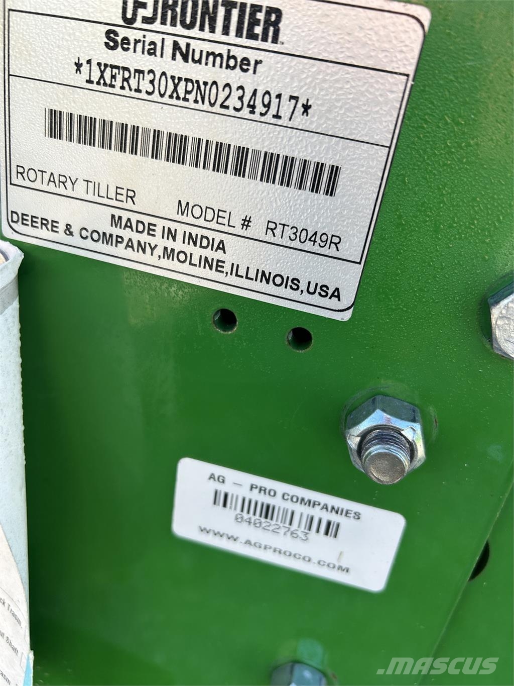 Frontier RT3049R Grades e rototillers