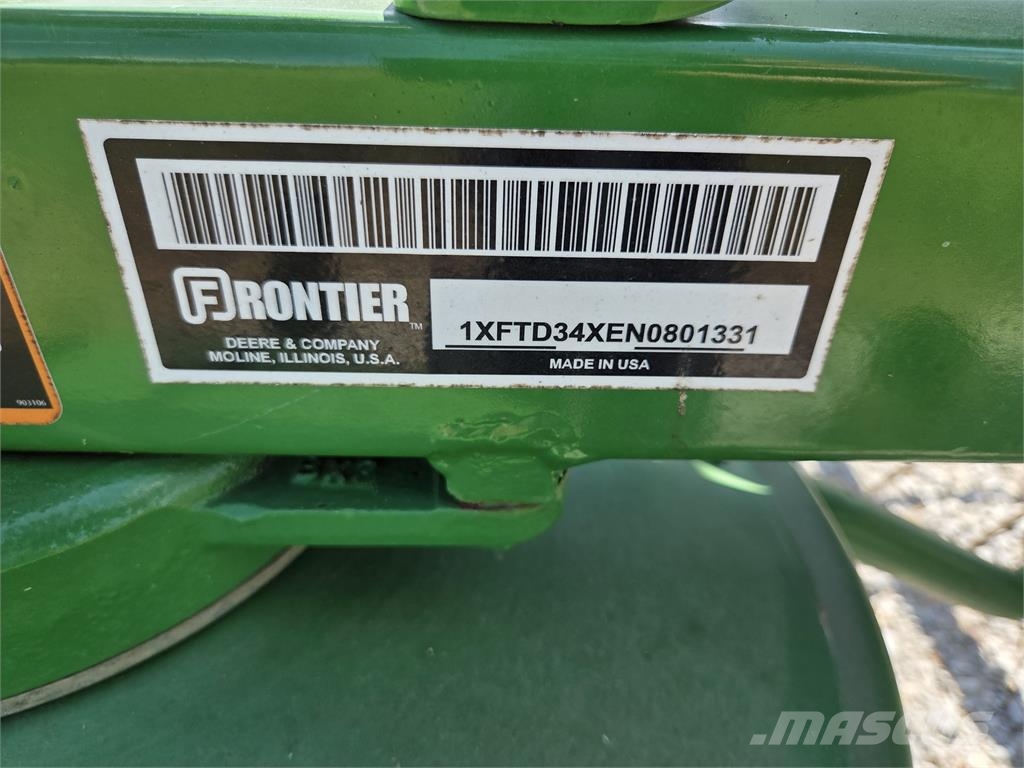 Frontier TD3418 耙與翻草機