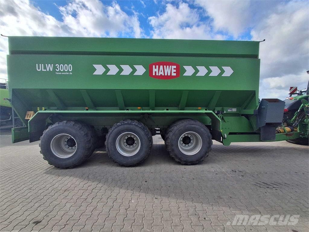 Hawe ULW 3000 Grain / Silage Trailers