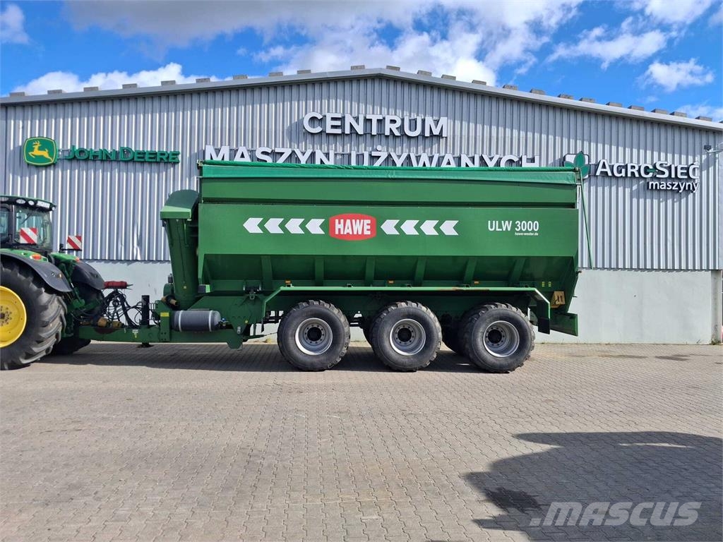 Hawe ULW 3000 Grain / Silage Trailers