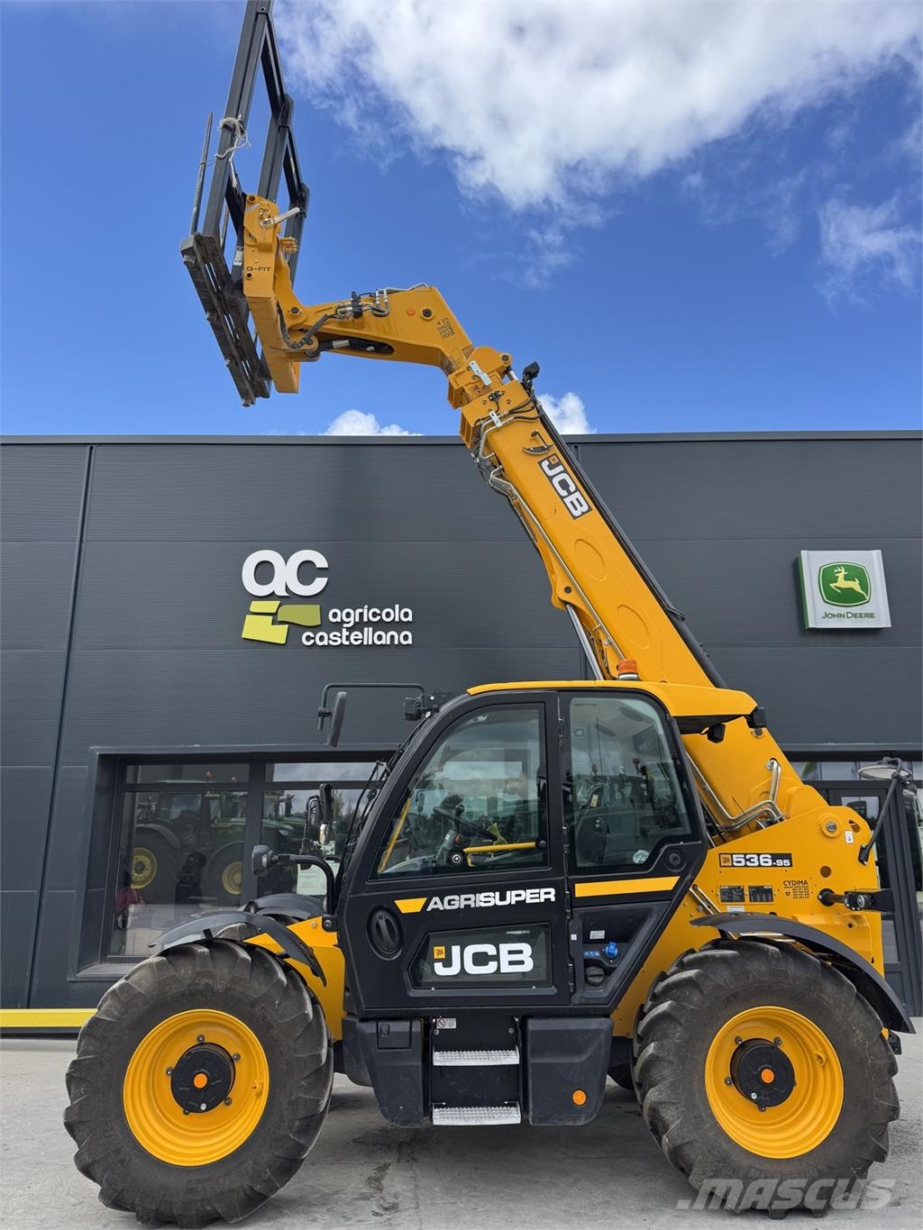 JCB 536.95 Teleskopiniai krautuvai žemės ūkiui