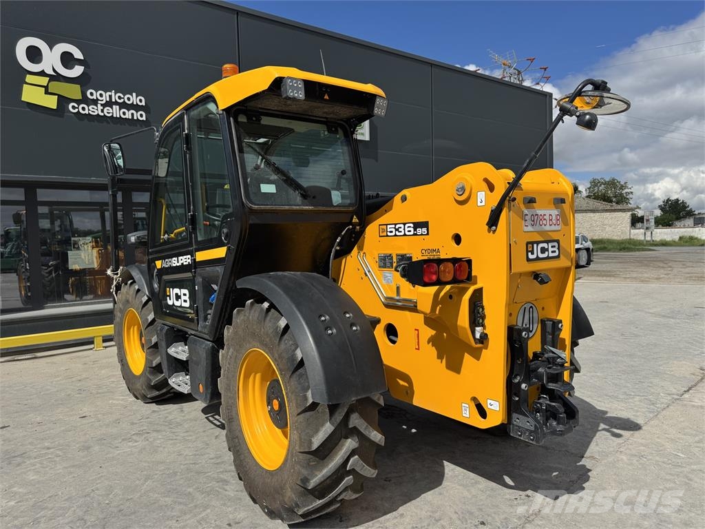 JCB 536.95 Teleskopiniai krautuvai žemės ūkiui