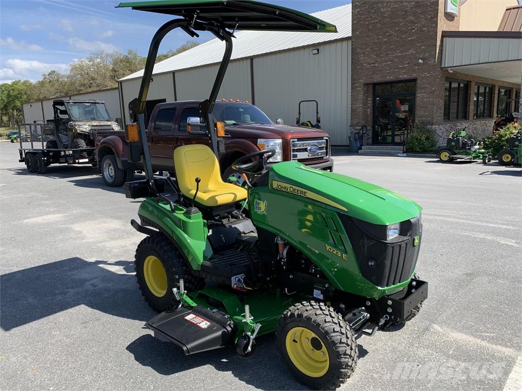 John Deere 1023E Naudoti kompaktiški traktoriai