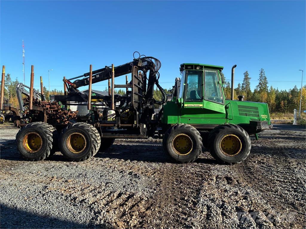 John Deere 1110D Naudoti miškovežiai (Forvarderiai)