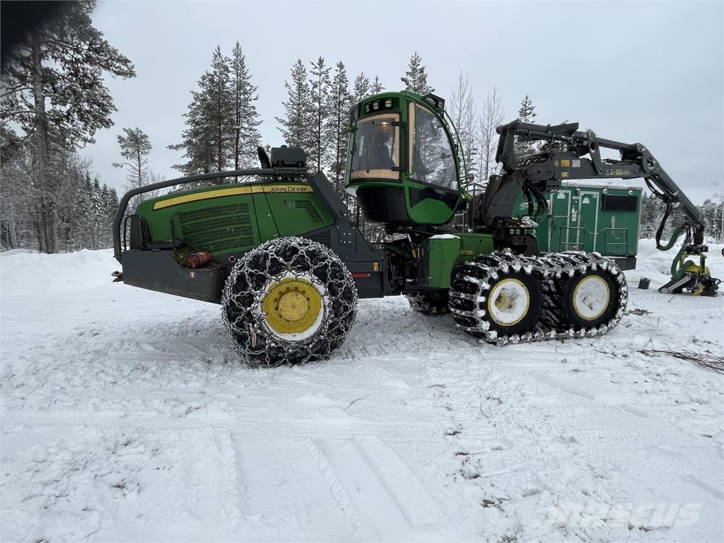 John Deere 1170G Харвестери