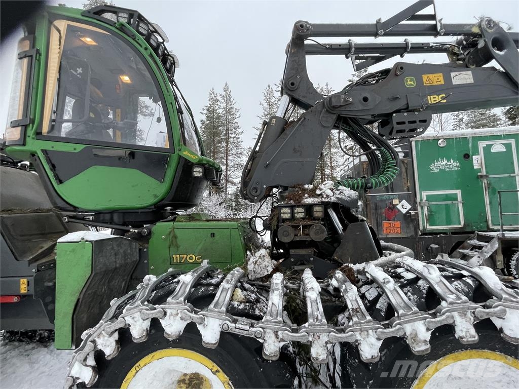 John Deere 1170G Харвестери