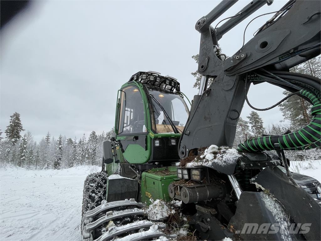 John Deere 1170G Харвестери