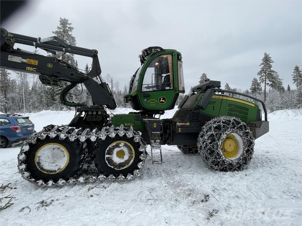 John Deere 1170G Харвестери